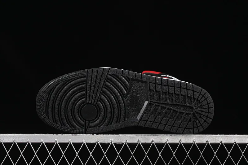 All categories Air Jordan Jordan series basketball shoes Air Jordan 1 Mid Air Jordan 1 Mid AJ1 Joe 1 black and red mid-top cultural and casual sneakers DQ8426-067